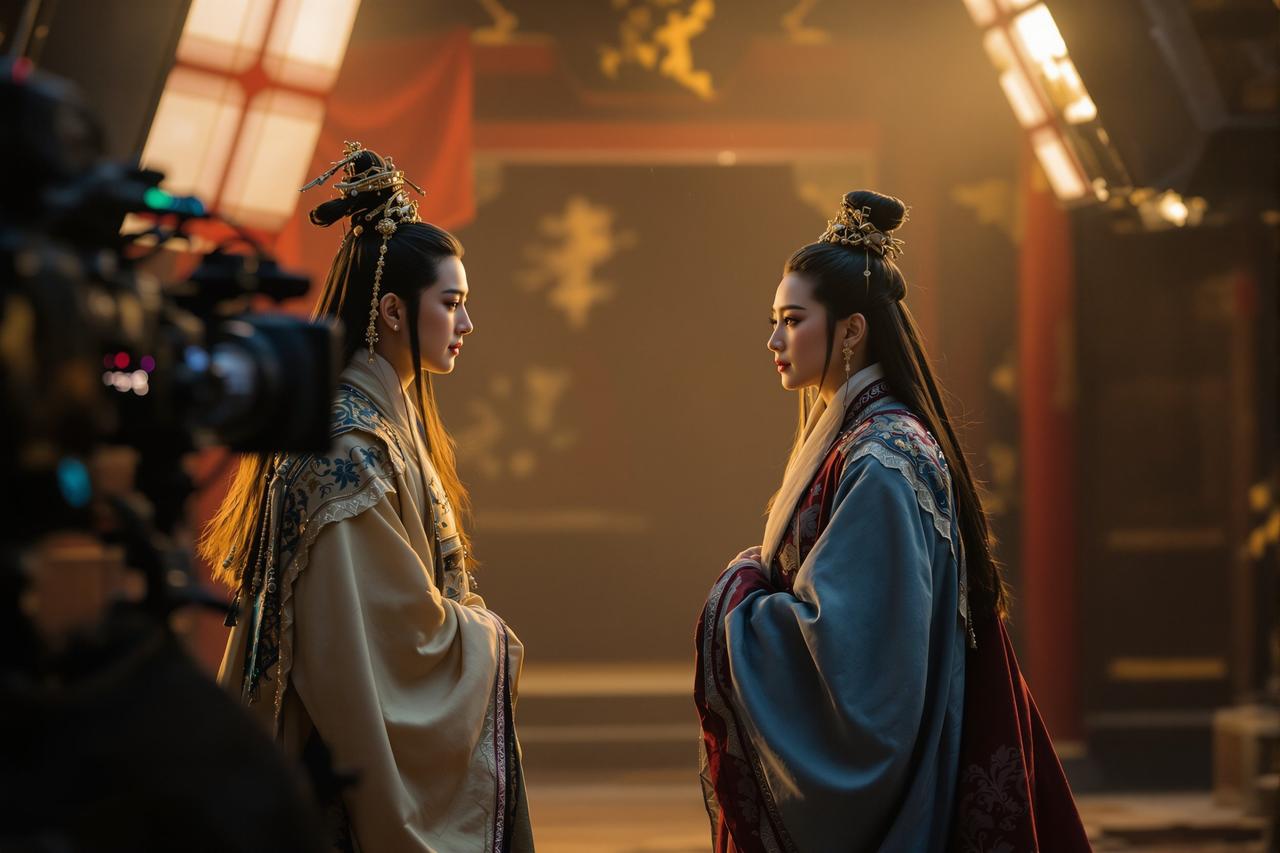黑暗爆料 - 《繁花似锦》剧组再曝内幕:男女主角戏外零交流,导演多次调解无果 繁花似锦剧组拍摄现场,男女主角各自休息零交流